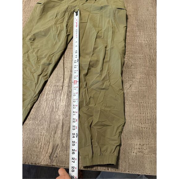 Olive green lululemon medium joggers - Picture 2 of 5